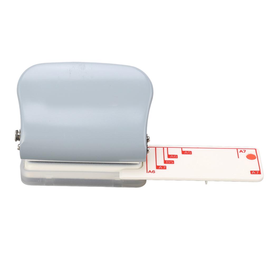 Дырокол портативный ручной для сыпучих листов на 3 отверстия, вместимость 5 листов для скрапбукинга