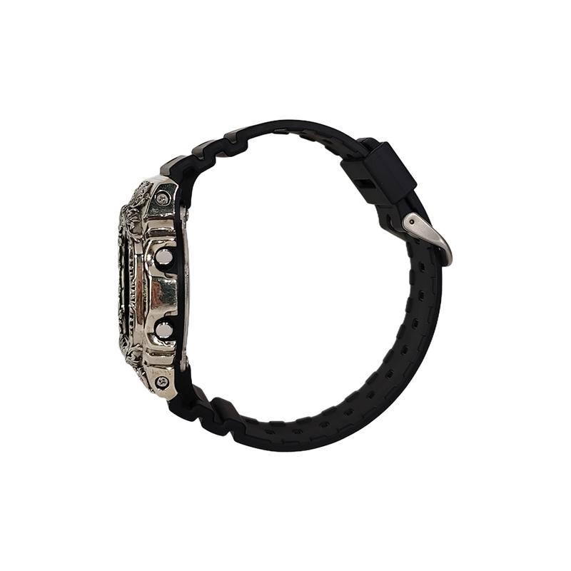 Casio Индивидуальные часы модифицированная серия DW-5600UBB-1DR модифицированный-ротанг подтекстура Кварцевые смоляная лента тот же стиль для меня DW-5600UBB-1DR