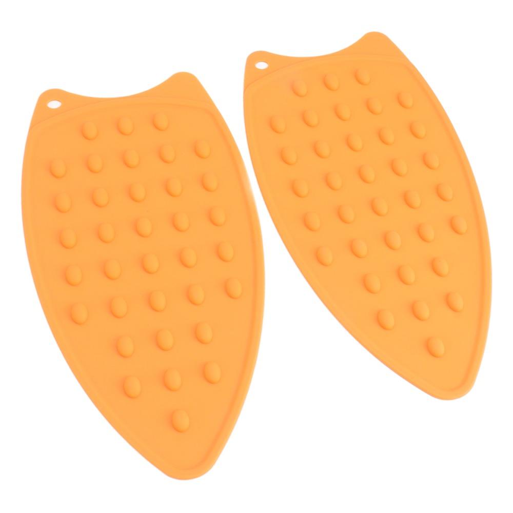 2Pcs Silicone Silicone Iron Mat Flexible Multi-purpose Iron Mat Ironing Board Mat  Daily Use