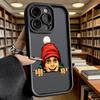Мультяшный мальчик в красной шапке Мягкий ударопрочный чехол из ТПУ для Xiaomi Redmi Note 15 14 13 12 11 Pro Защитная задняя крышка от падения