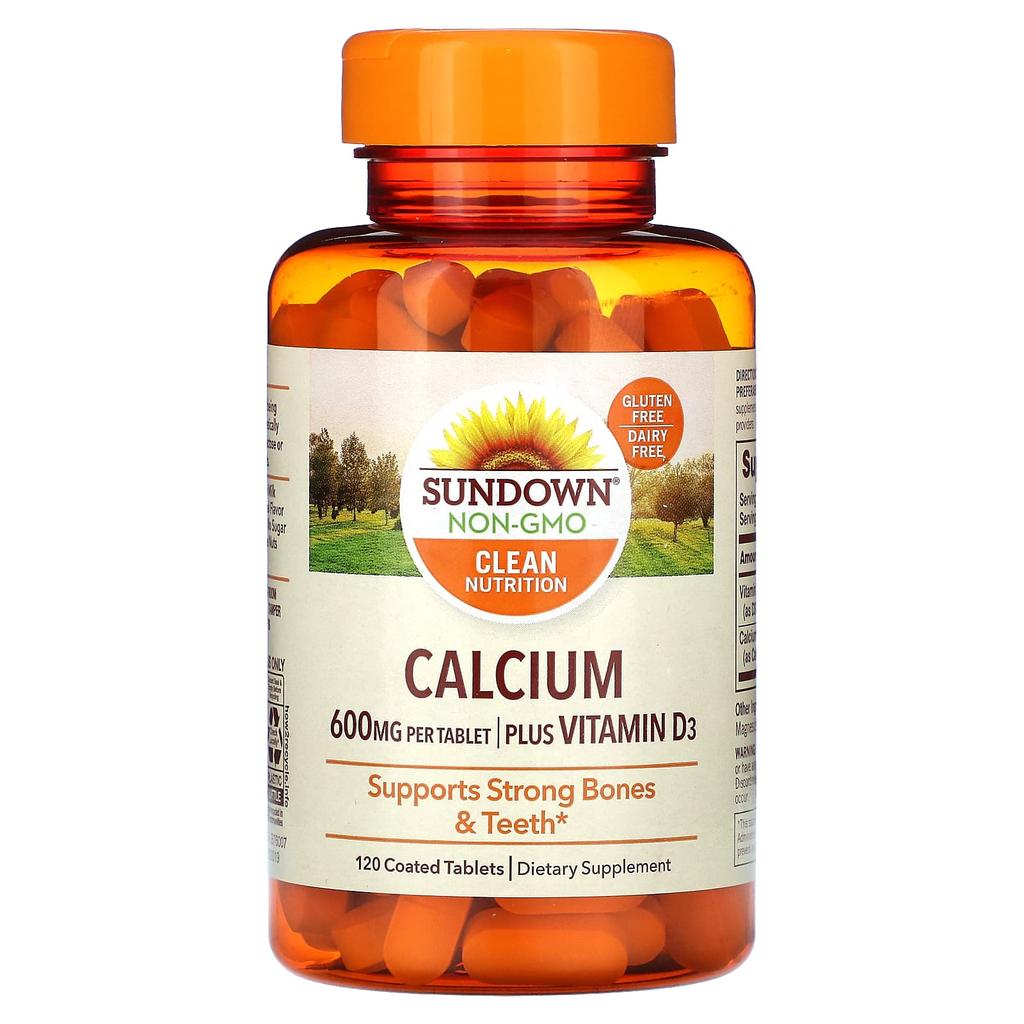 Calcium, Vitamin D3 Plus, 600Mg, Coated Tablets 120 Tablets (300Mg Per Tablet)