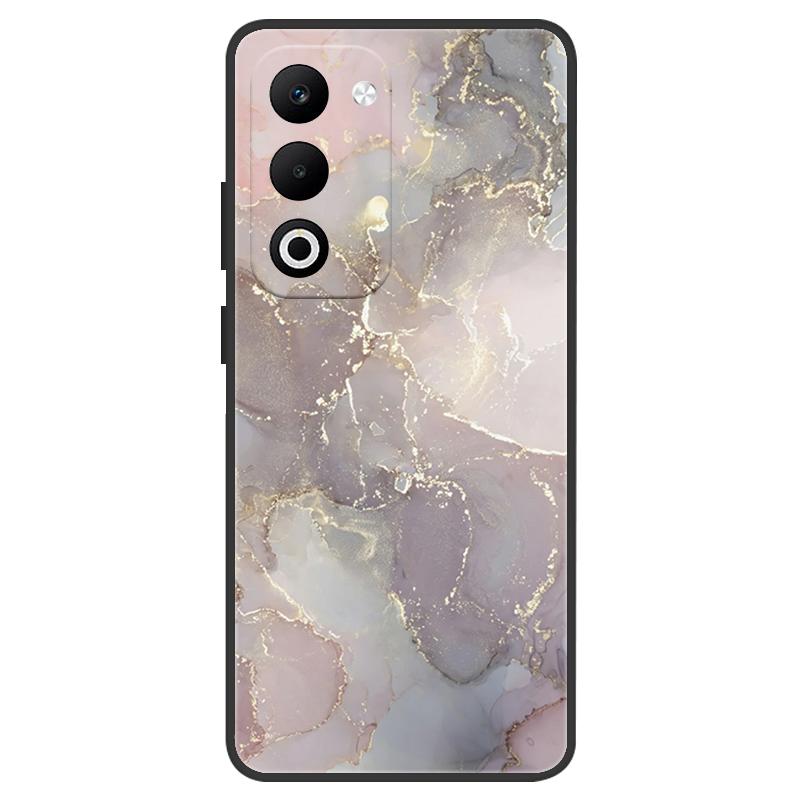 Чехол для Oppo A5m CPH2727 Мраморный Мягкий Матовый Силиконовый Задний Чехол для Oppo A5 4G A5i Global Oppo K13x 5G CPH2735 Полный Корпус Телефона
