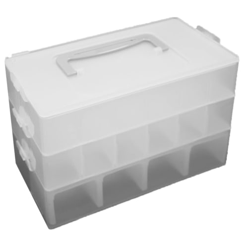 Plamo Improvement Committee Plamokojo Modeling Container 054 Clear White Hobby Tool PMKJ016CL