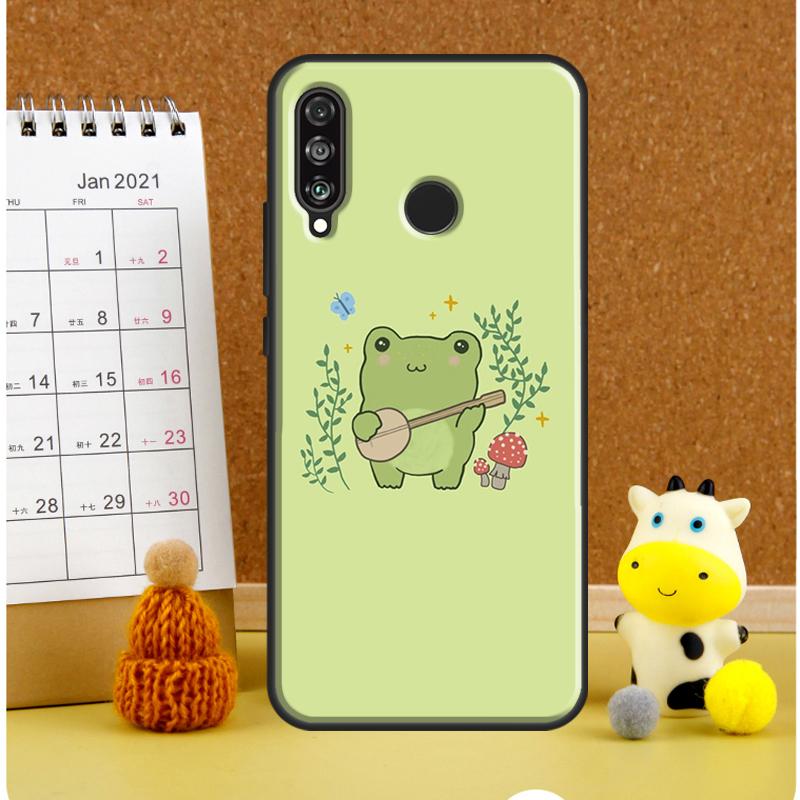 Чехол для телефона Frog Skateboard Cute Kawaii Для Huawei Nova Y72 Y70 Y91 Y90 Y60 Y61 Y73 3i 7i 8i 11i 12i 9 10 SE P20 P30 P40 Lite