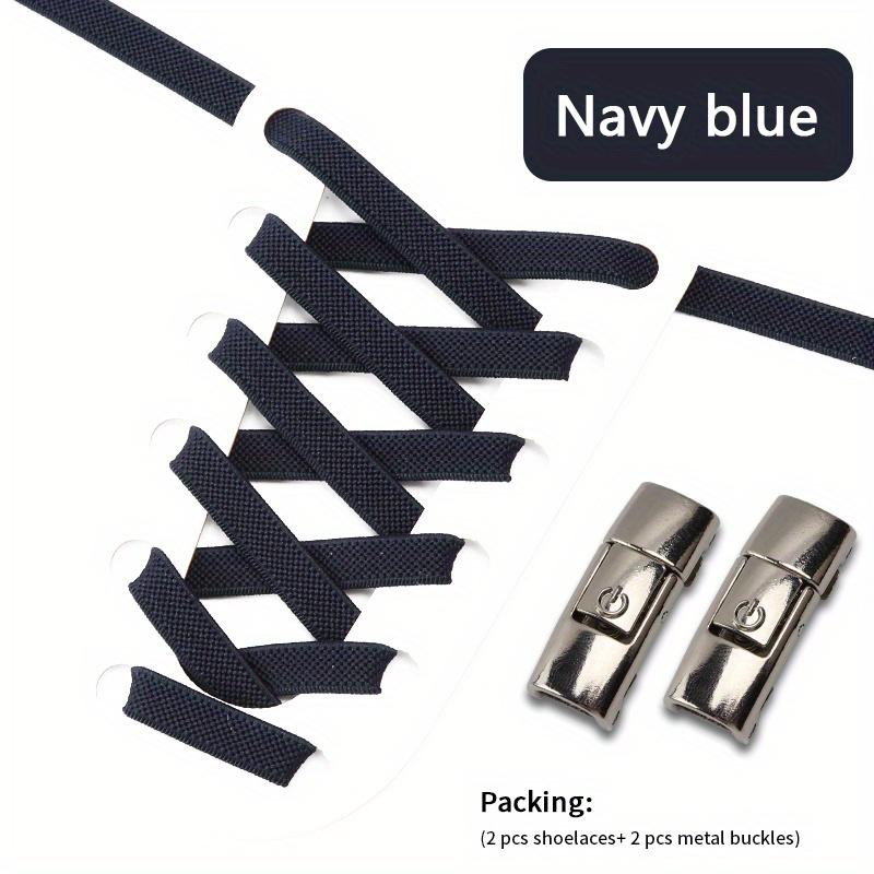 1 пара шнурков без завязок с пряжками для кроссовок, спортивной обуви