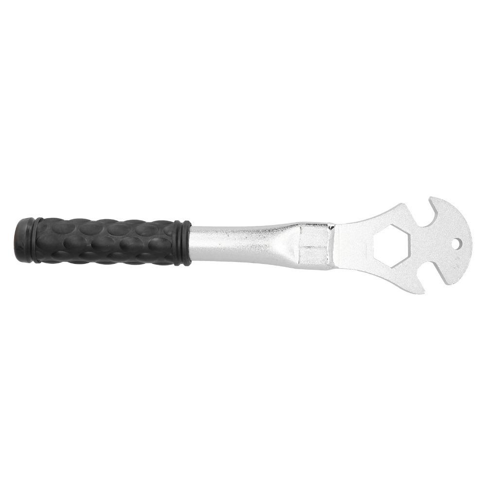 15mm 24mm 9/16" Bicycle Pedal Spanner Heavy-Duty Pedal Removal Tool Biking Maintenance