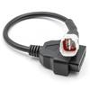 AERMOTOR для мотоцикла Yamaha 4-контактный разъем на 16-контактный адаптер OBD2 диагностический кабель