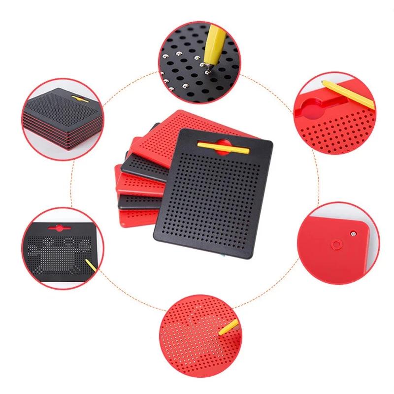 Магнитная доска для рисования для детей, планшет, краска, магнитная игра с ручкой, детские обучающие развивающие игрушки, подарок для младенцев, Magpad Creative