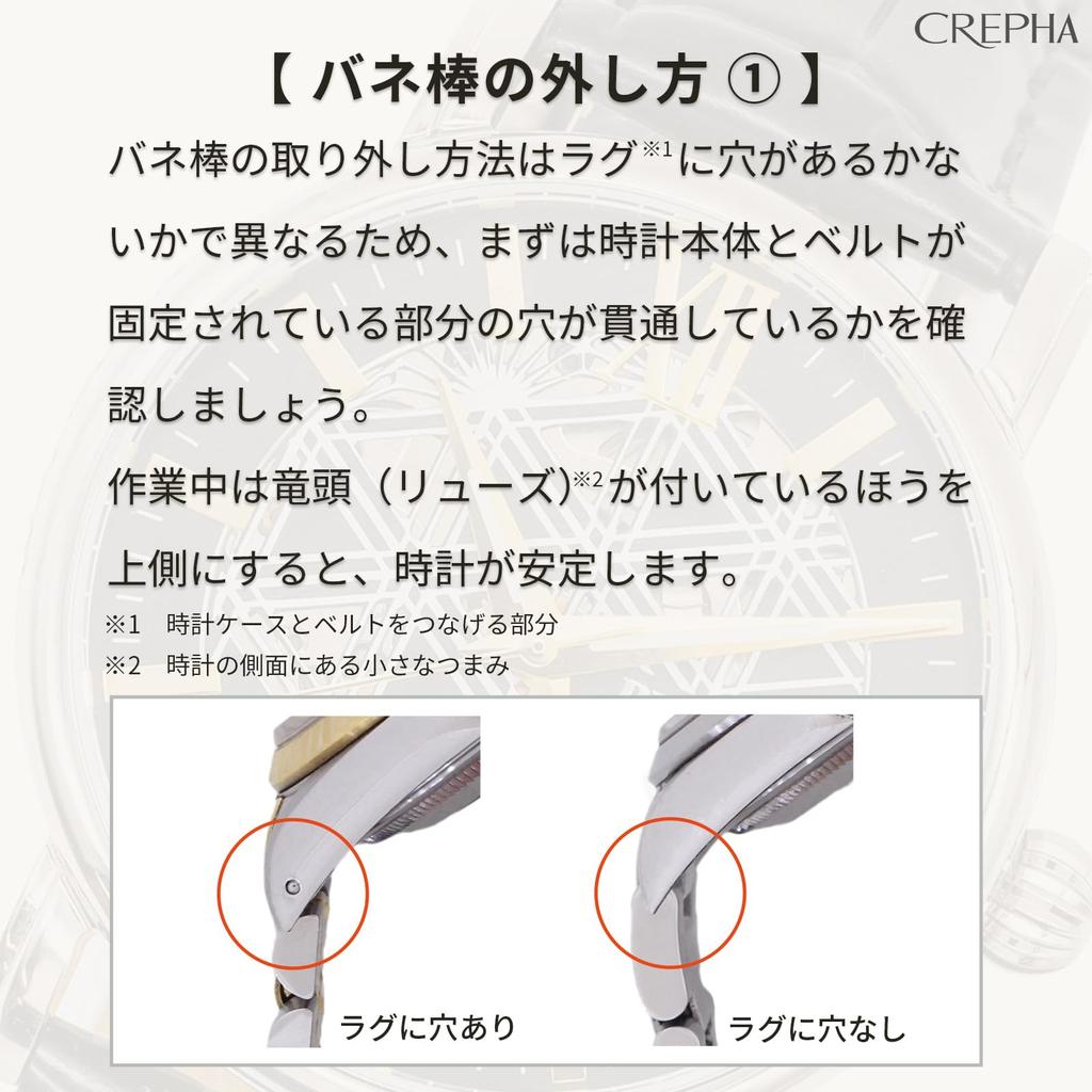 [Crefer] Ремешок для часов 24 мм Силиконовый ремешок из смолы Простой в использовании с инструментами Черный SI-14