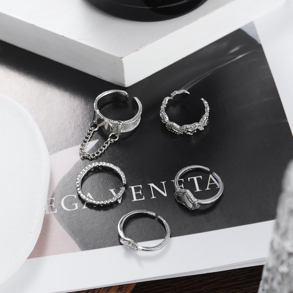 2023 Новое кольцо, винтажный набор с открытием сердца, кольцо для влюбленных, изысканный подарок, комбинация ювелирных изделий, элегантное кольцо