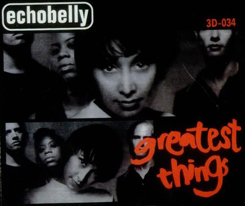 CD ECHOBELLY - Greatest Things 3D034 3D Reality 1995 Япония Рок Б/У