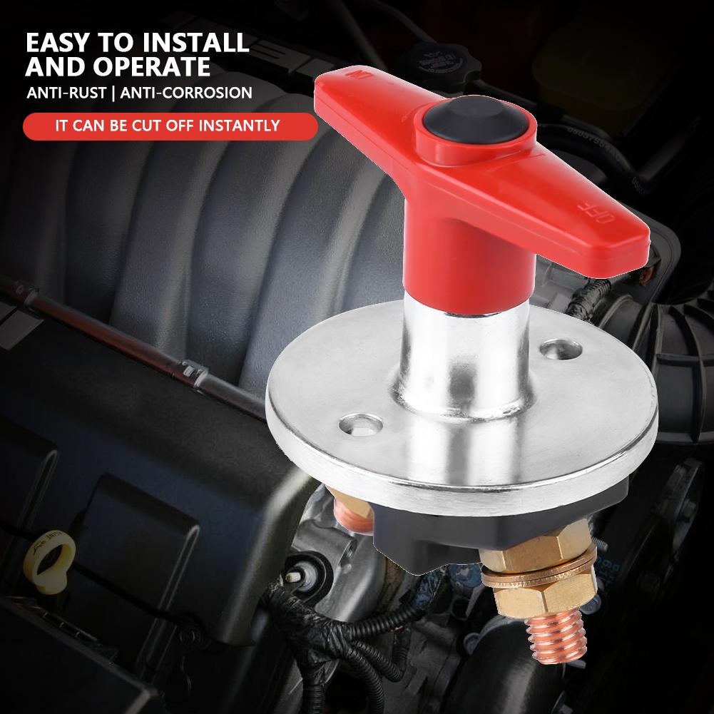 12В 60В Автомобильный Универсальный Фиксированный Ключ Выключатель Массы Аккумулятора Отключение Питания Изолятор