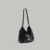 2025 New Niche Design Retro High-End Oil Wax Leather Shoulder Tote Bag Fashionable Versatile Commuting Crossbody Bag