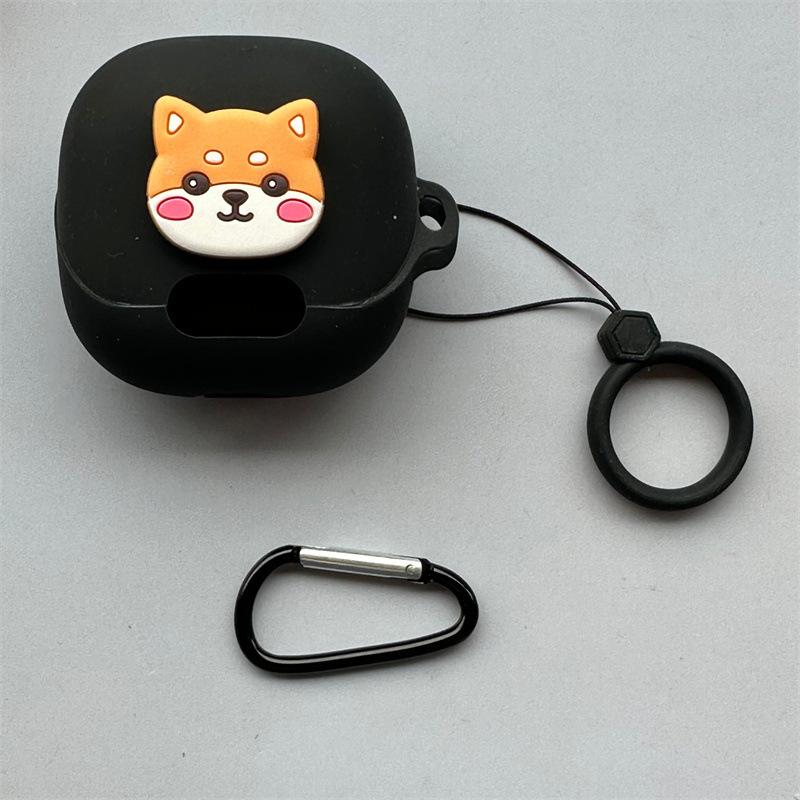 Cartoon Headphone Case For Anker Soundcore Liberty 4 Pro Antiscratch Shockproof Dustproof Cover For Soundcore Liberty 4 NC