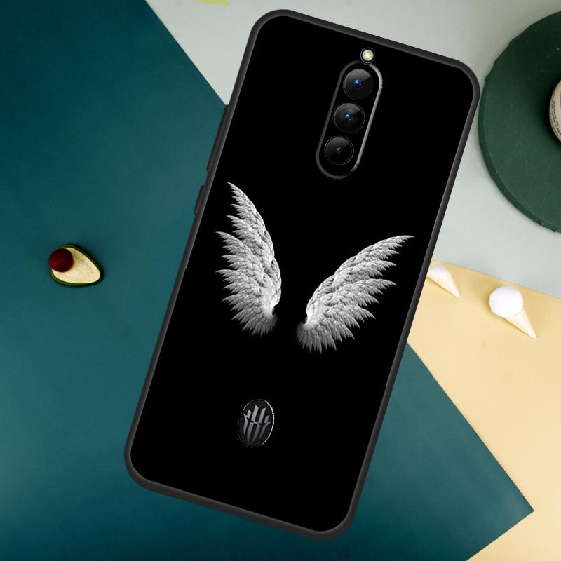 Чехол для ZTE Nubia Red Magic 10S 8 9 8S 9S Pro Plus 10 Air 6S 7S 7 Pro Red Magic 11 Pro Plus с рисунком 'Крылья падшего ангела'