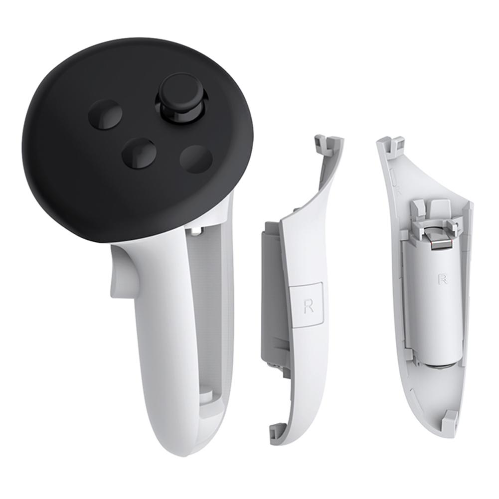 Rechargeable Controller Grips Right Left Charging Grips Cover Accessories for Meta Quest 3S/3 Accessories