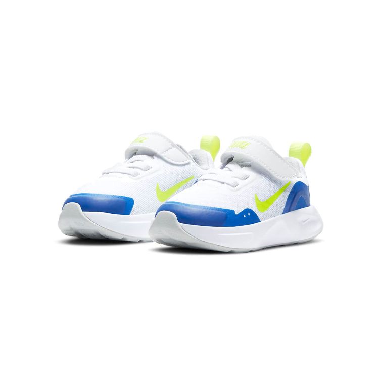 Nike Детские кроссовки Wearallday TD White Volt Royal Game-Royal Grey-Fog CJ3818-104