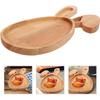 Easter Wooden Serving Tray Easter Charcuterie Board Easter Bunny Egg Plates Dishes Cheese Display Food Dish for Butcher Block Vegetables Fruit Salad
