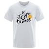 Le Tour De franceS T Shirts Women Men Bicycle Cycling Jersey Printing Tour De France Cycling Unisex Tee Street  Loose Sports Top