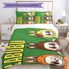 3pcs Labubu Bedding Set Duvet Cover Closure Includes 1 Duvet Cover & 2 Pillowcases, Soft and Comfortable for All Seasons.