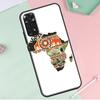 География Карта Африки Раскрашенный Чехол Для Redmi Note 12 Pro Plus Для Redmi Note 10 8 9 11 Pro 12S 11S 10S 9S 9C 10C 12C Чехол