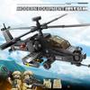 Вертолетные наборы AH-64 Боевые вертолеты Mi-28 Havoc Eurocopter Tiger Строительные блоки Военный армейский истребитель Hind Транспортный городской военный