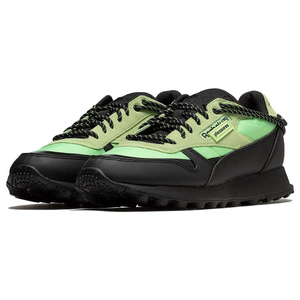Reebok Классическая кожаная модель Trail X Pleasures 'Neon Mint' H06244