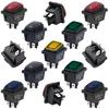 2Pcs KCD4 Waterproof Seal Switch Rocker Switch 4Pin ON-OFF Kcd4 Push Button Switch with LED Light Lamp16A 12V 220V