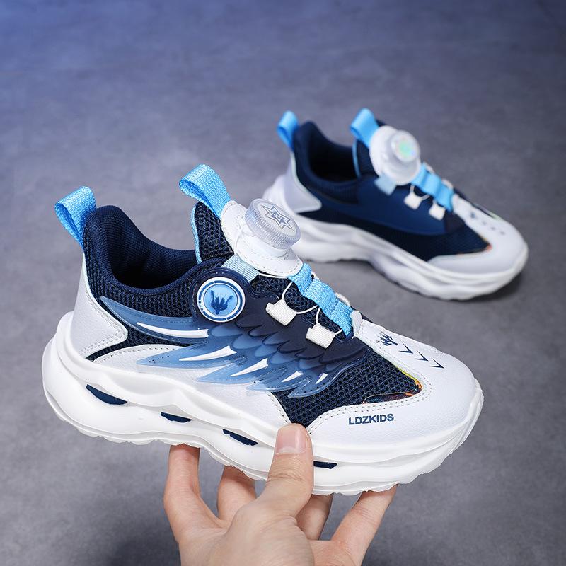 Children's Sports Shoes Spring and Autumn 2025 New Versatile Men's and Women's Soft-soled Casual Fashion Sports Shoes