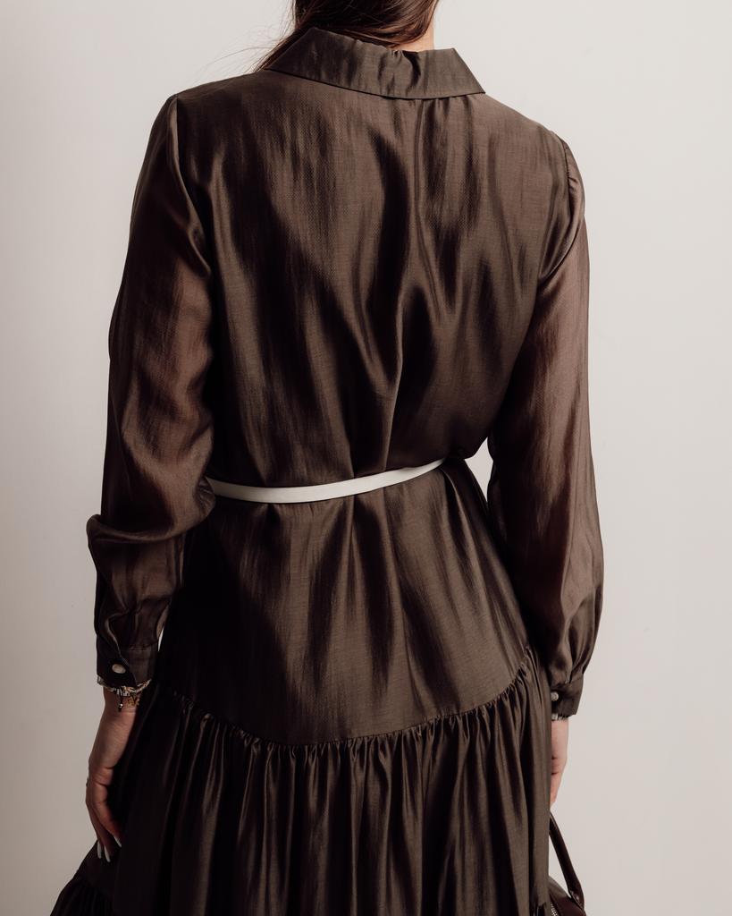 Платье Of White 5093 36 хаки