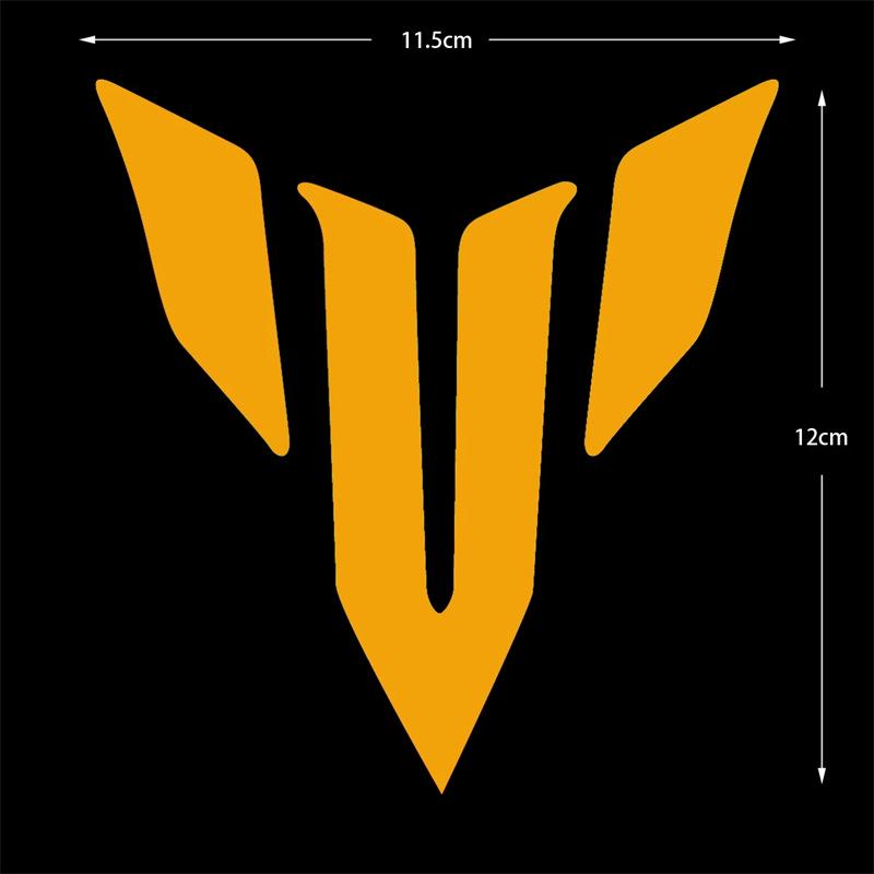 Yamaha MT Series Motorcycle Helmet & Headlight Reflective Decals (Waterproof).
