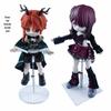 Прозрачная акриловая подставка для кукол с поддержкой в паху для кукол BJD & Ob11/Ob22/Fairy 1/4