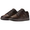 Nike Кроссовки Dunk из износостойкого материала Низкие кеды для скейтбординга Унисекс Коричневый Черный HQ1979-001