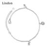 Линдон циркон браслет ювелирные изделия геометрические бусины браслеты-цепочки модный тонкий свадебный подарок для подруги женщин