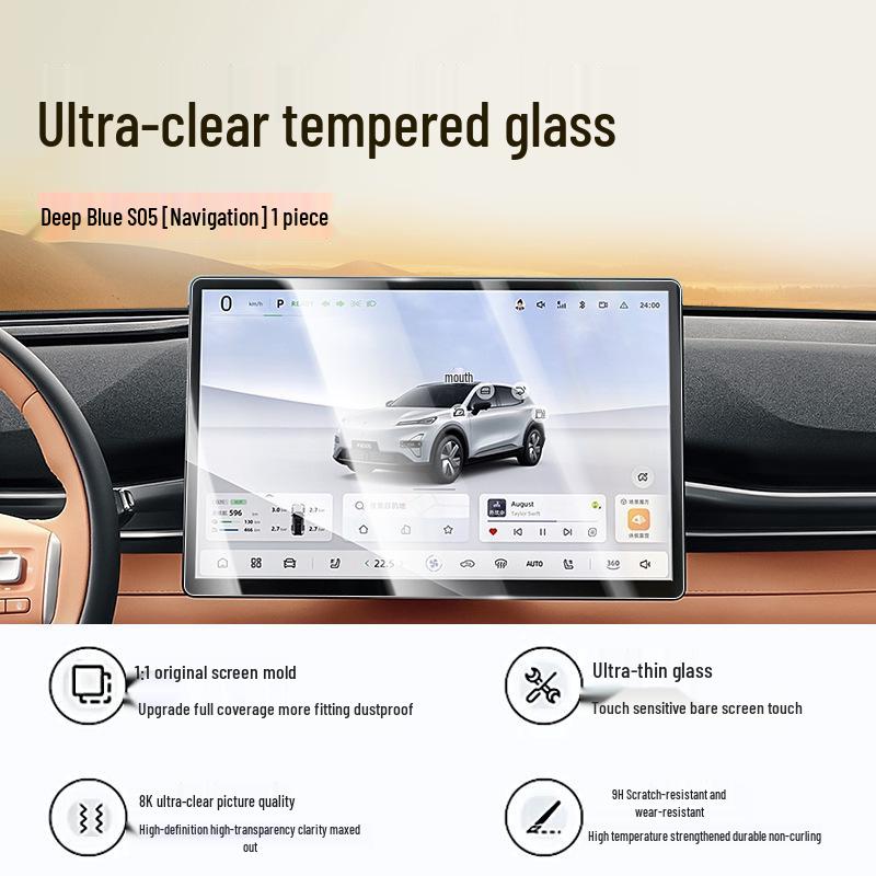 Защитное стекло для экрана 24-26 Changan Shenlan S05