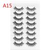 Multilayered Effect Wispies Fluffy False Eyelashes Full Volume Thick Eye Lash Extension 3D Mink