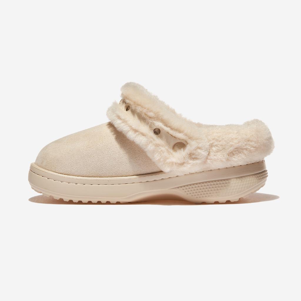 [CROCS] Classic Unforgettable Suede Clog [CRS212106-SANDSTONE]