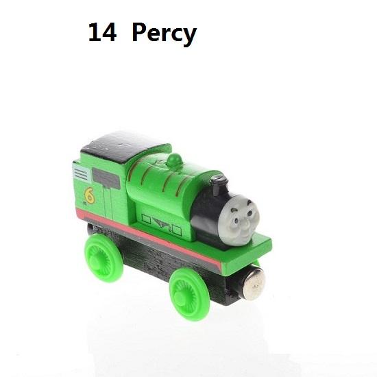 Набор железнодорожных дорожек Томаса и его друзей, игрушка Джеймс Дьюк Петси Генри, поезда из сплава, карета из деревянного сплава, магнитная модель, детская развивающая игрушка