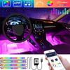 Car  Atmosphere RGB Strip LED Light Bar Lights USB APP With Remote Control Music Rhythm Flashing LampsInterior Car Decorative