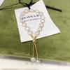 8-9mm Baroque Natural Freshwater Pearl Bracelet Adjustable Sliding Pull Chain with Tassel Pearl Elegant Women Hand Jewelry Bulk