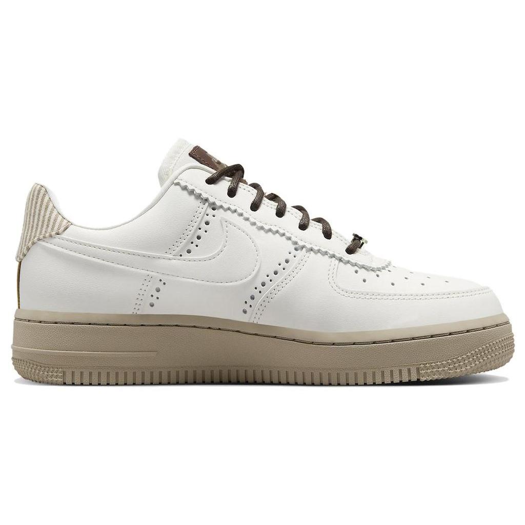 Nike Кроссовки женские Air Force 1 Low Brogue White Sail Khaki FV3700-112