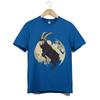 Moon Goat T Shirt Unisex Mythical Mountain Animal Night Sky Graphic Fantasy Gift