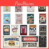 Fashionable Retro Metal Tin Sign Plaque Perfect For Clubs And Home Wall Decor