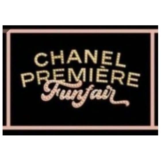 Used CHANEL Rare Premiere Keychain Charm with Drawstring Pouch