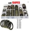 Cross-Border 150-Piece High-Pressure Oil Gasket Repair Kit (Rubber, Seals, Washers 6-24)