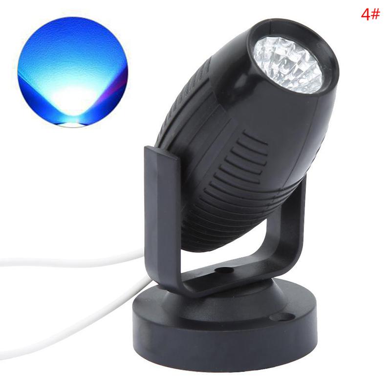 1 шт. RGB светодиодный сценический прожектор 360 градусов для вечеринки, свадьбы, атмосферы, точечный луч лампы