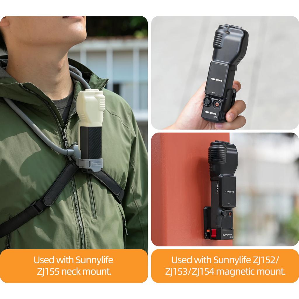 Защитный чехол для DJI Osmo Pocket 1 Защита экрана и объектива от царапин, пыли, ударов Легкий корпус Аксессуары