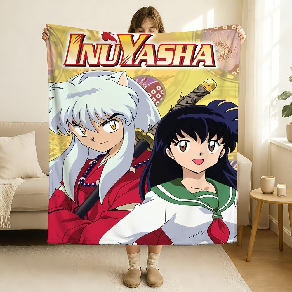 Anime Inuyasha Blanket Soft and Skin Friendly For Couch Bed Napping Bedspread All Seasons Comforter
