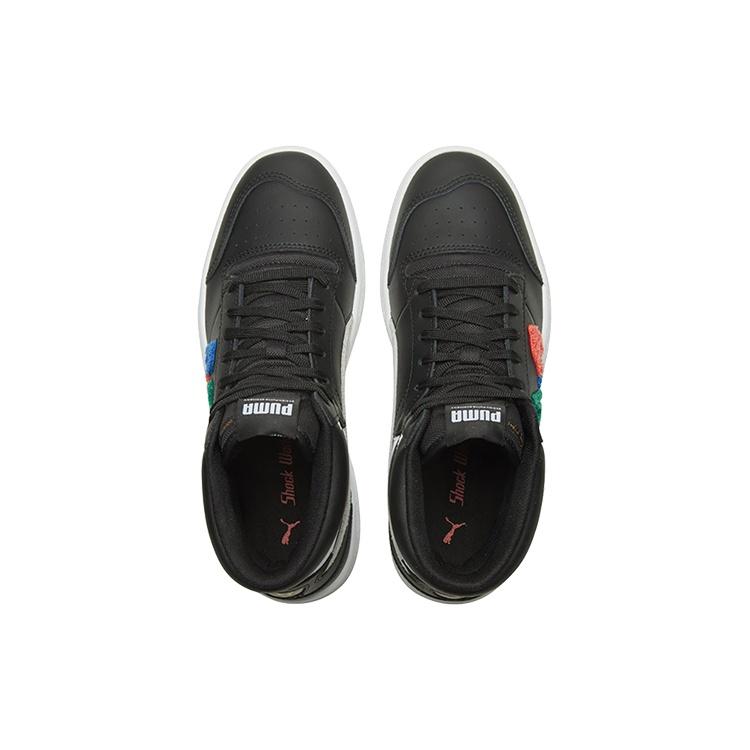 PUMA Ralph Sampson Mid 'Badges - Black Grey' Men's 371769-02