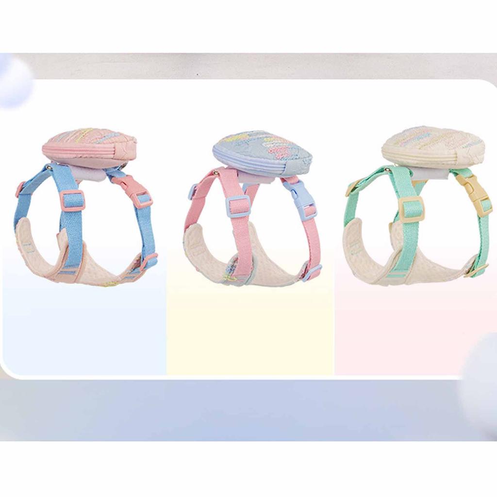 Pet Leash & Puppy Backpack Set, Dog Chest and Back with Leash, Outdoor Walking for Small Dogs